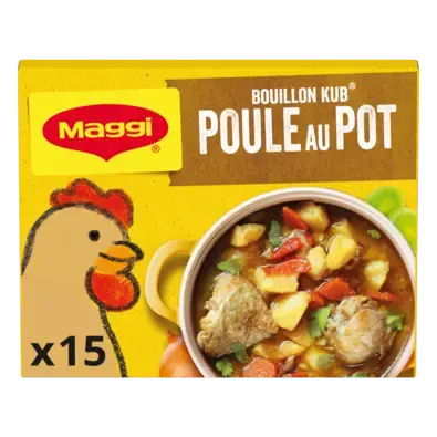 MAGGI Bouillon H Boiling Fowl Carton 20x150g FR