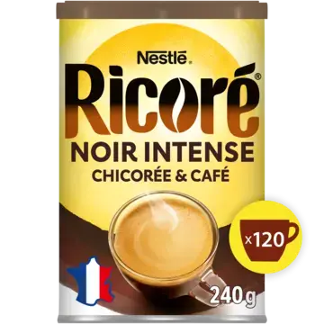 RICORE Dark Intense Tin-Paper 240g FR