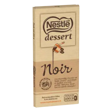 DESSERT NOIR Wrapper 205g Engagement FR