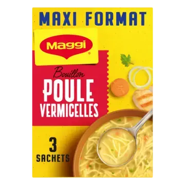 MAGGI Soup Chicken Vermicelli Carton 3x59g FR