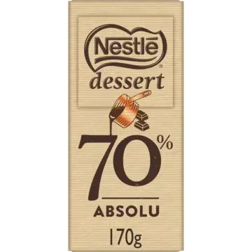 DESSERT Noir 70% Wrapper 22x170g FR