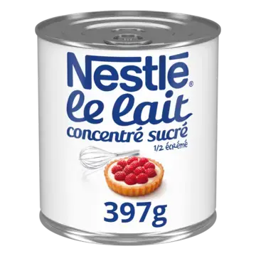 NESTLE Sweetened Condensed Milk 4% Fat Can 12x397gr FR