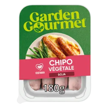 GARDEN GOURMET Sensational Sausage Chipolata Peel Pack 56x180g FR