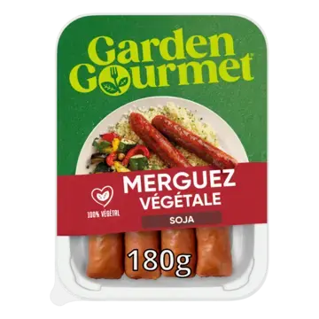 GARDEN GOURMET Sensational Sausage Merguez Peel Pack 56x180g FR