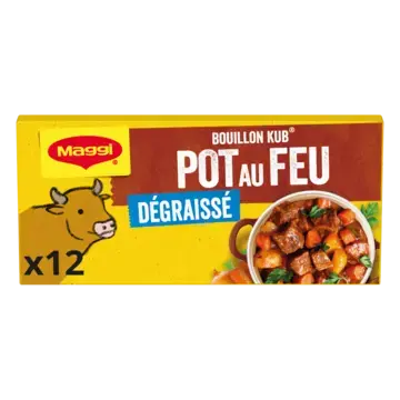 MAGGI Bouillon Pot-Au-Feu Fat Free Carton 20x120g FR