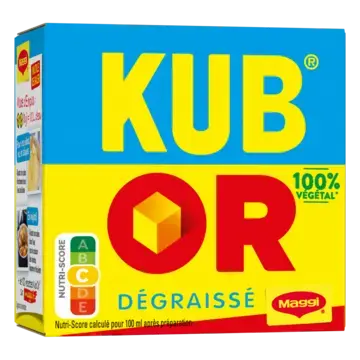 MAGGI KUBOR Bouillon Fat Free Box 15x128g FR