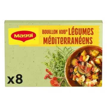 MAGGI Bouillon Mediterranean Carton 20x80g FR