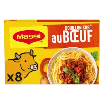 MAGGI Bouillon Beef Carton 80g FR