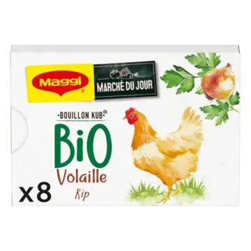 MAGGI Bouillon Chicken Organic Carton 80g FR