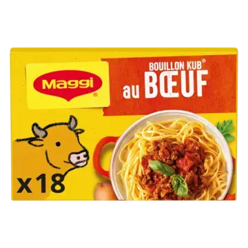 MAGGI Bouillon Beef Carton 20x180g FR