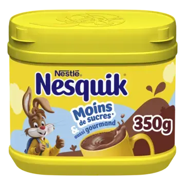 NESQUIK Less Sugar Plasticbox Tub 12x350g FR