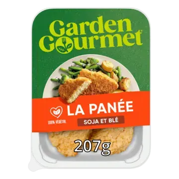 GARDEN GOURMET Schnitzel Soya &amp; Wheat Peel Pack 4x207g FR