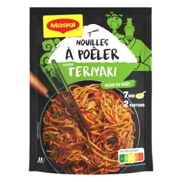 MAGGI Asian Noodles Teriyaki Sachet 12x130g FR