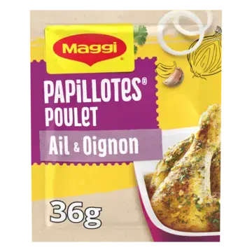 MAGGI Juicy Chicken Garlic Sachet 16x36g FR