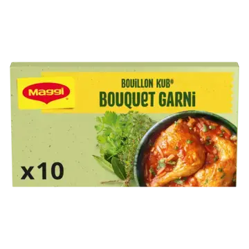 MAGGI Bouillon Bouquet Garnished Carton 20x100g FR