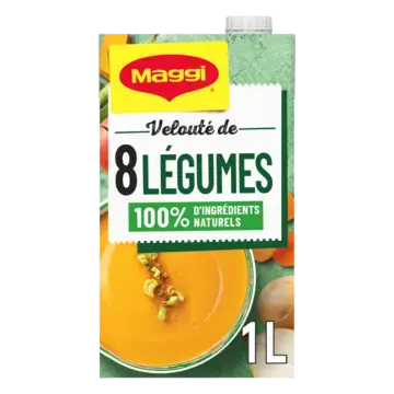 MAGGI Liquid Soup 8 Vegetable Brick 6x1L FR