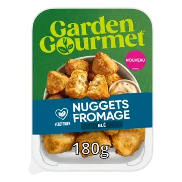 GARDEN GOURMET Cheesy Nuggets Peel Pack 48x180g FR