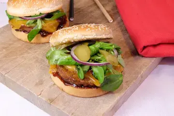 Burger au barbecue