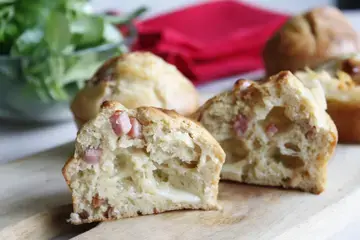 Muffins comté lardons