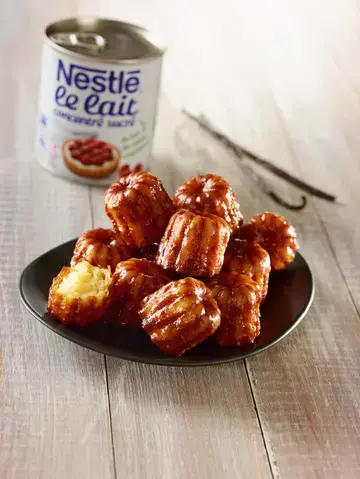 Cannelés au lait concentré sucré