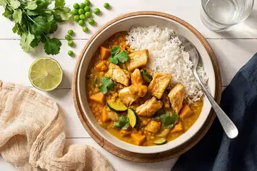 Curry lentilles émincés Garden Gourmet