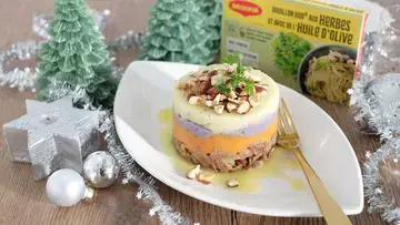 Parmentier de canard aux 3 purées