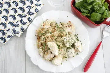 Riz pilaf au poulet