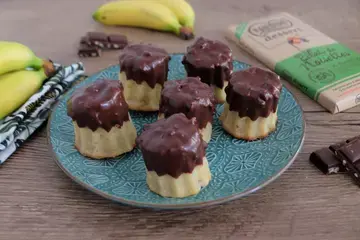 Cannelés banane chocolat