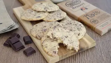 Cookies au beurre salé et chocolat