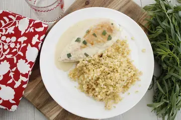 Blanc de poulet à l'estragon