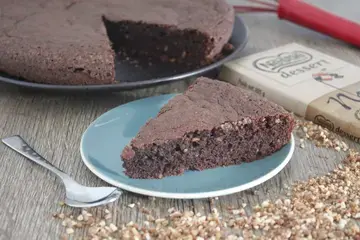 Gateau au chocolat et pralin