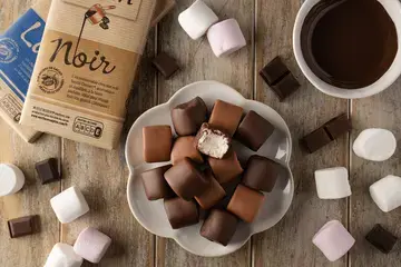 Marshmallows au chocolat