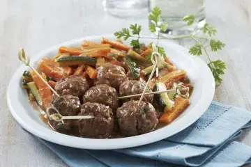 Boulettes de boeuf à la moutarde maison