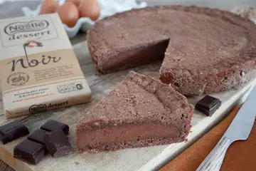 Gateau basque au chocolat