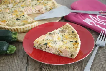 Quiche au saumon