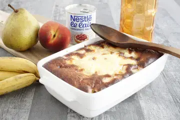 Clafoutis aux 3 fruits