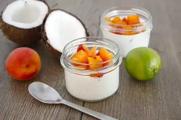 Creme coco citron vert abricot