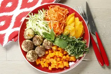 Buddha bowl épicé