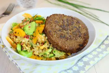 Risotto aux légumes et le Gourmand