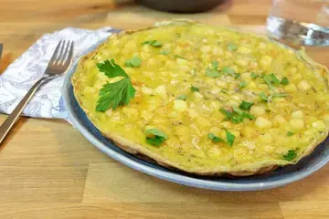Omelette de pomme de terre