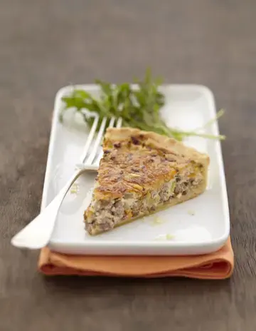 Quiche boeuf carottes