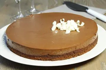 Fondant crème fouettée au chocolat