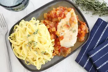 Escalopes de poulet à la provençale