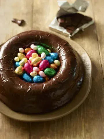 Gâteau nid de pâques