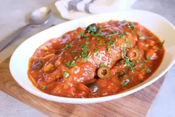 Veau à la grecque