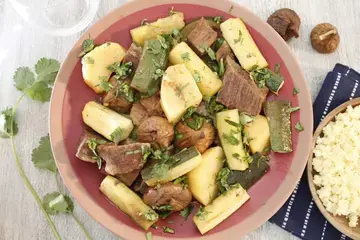 Tajine de boeuf pommes de terre et figues Cookeo