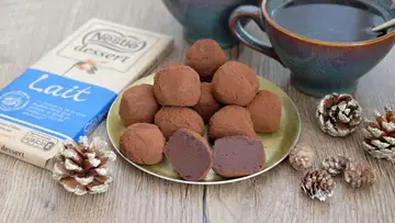 Truffes légères au chocolat