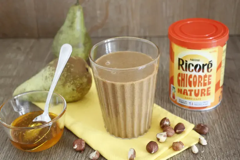 Boisson Chicorée poire noisette