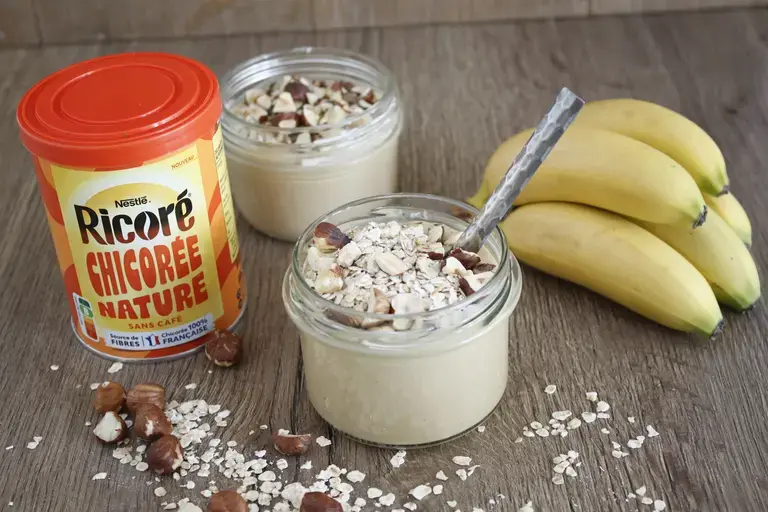 Porridge Chicorée banane skyr