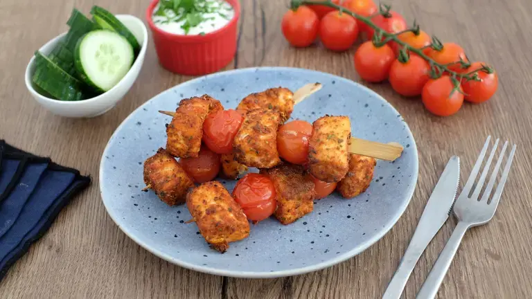 brochette saumon